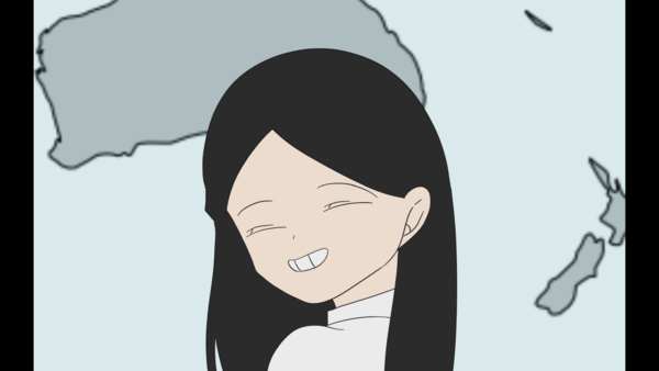 남율리아 학생은 번역가가 꿈이다. (세한대 웹툰애니메 이션학과 이지현 학생의 작품)