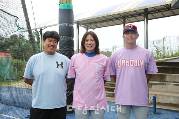 김정협 코치, 김용영 감독, 이준석 코치