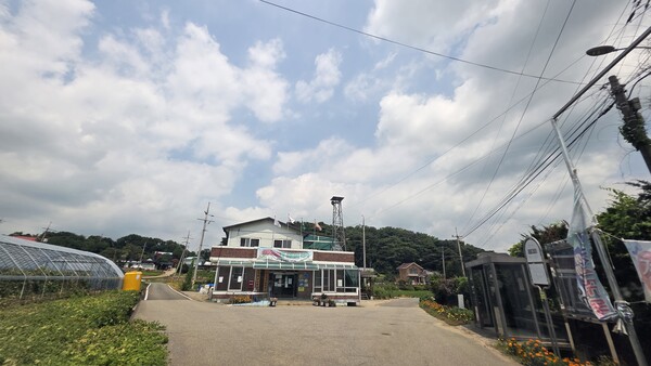 당진시 우두2통 마을회관 전경